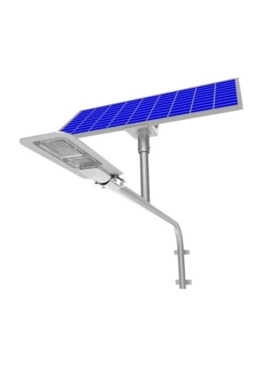 Luminaria Led Solar 80W De Potencia para Exterior y Jardin con Panel Solar de Alta Potencia