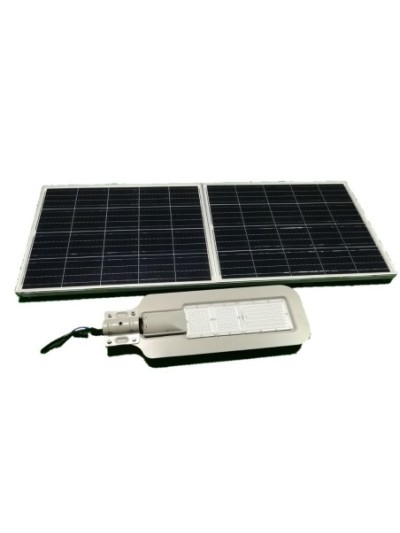 Luminaria Led Solar 60W De Potencia para Exterior y Jardin con Panel Solar de Alta Potencia