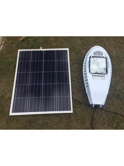 Luminaria Led Solar 40W De Potencia Low Cost para Exterior y Jardin con Panel Solar de Alta Potencia